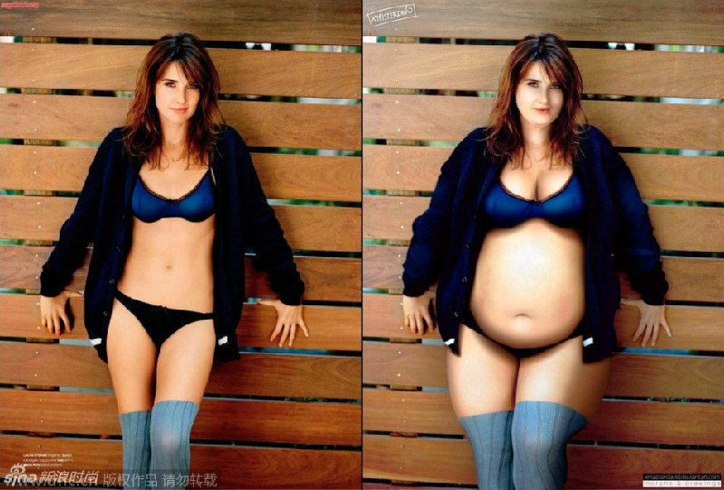 當赫敏公主胖成球 惡搞明星Duang~Duang~發胖照