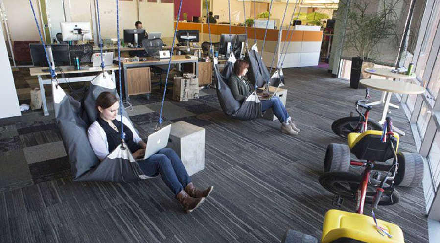 盤點全球最酷的辦公室 內設滑梯游戲廳和糖果店