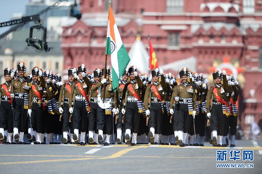 俄羅斯舉行最大規模紅場閱兵