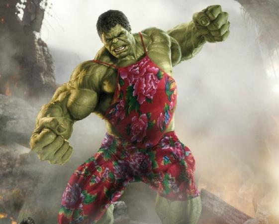 《復聯2》英雄穿東北花棉襖