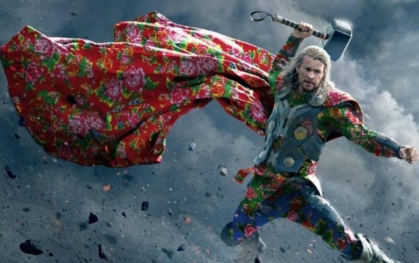 《復聯2》英雄穿東北花棉襖