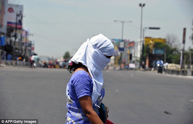 48度，看印度熱成啥樣了