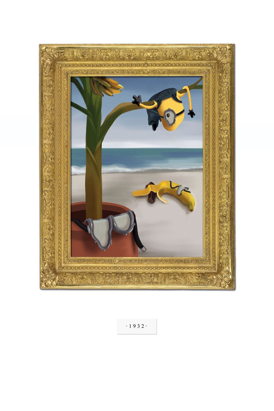 超創意！小黃人推出藝術海報