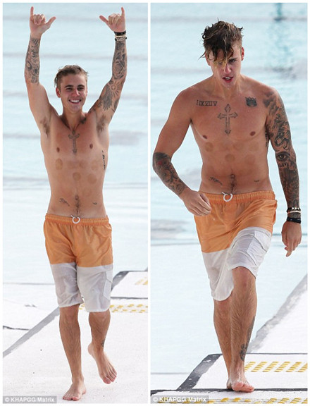 比伯新愛好:中式拔火罐