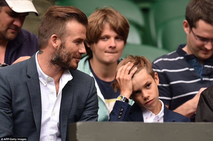 養眼！溫網觀眾席明星云集