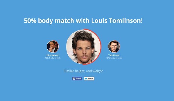 你跟哪位明星撞身材？測測便知