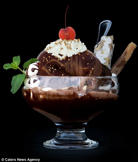 藏在美食里的人體藝術