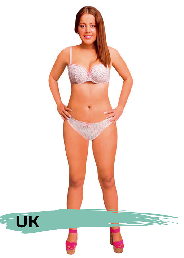 PS的力量:一張照片演繹18國標(biāo)準(zhǔn)美女外形