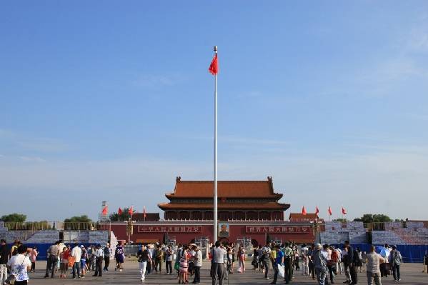 網友爭曬“閱兵藍”