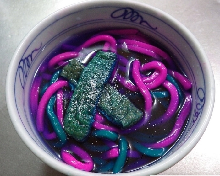 日本奇葩霓虹面條你敢吃嗎？