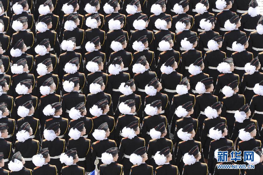 國外閱兵精彩瞬間盤點