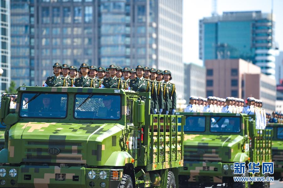 抗戰勝利日閱兵精彩瞬間