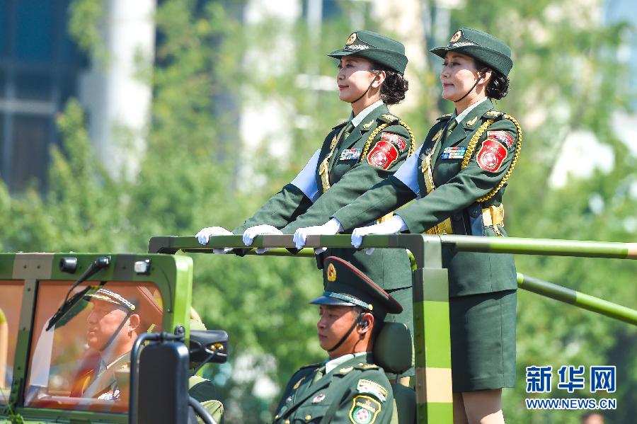 抗戰勝利日閱兵精彩瞬間