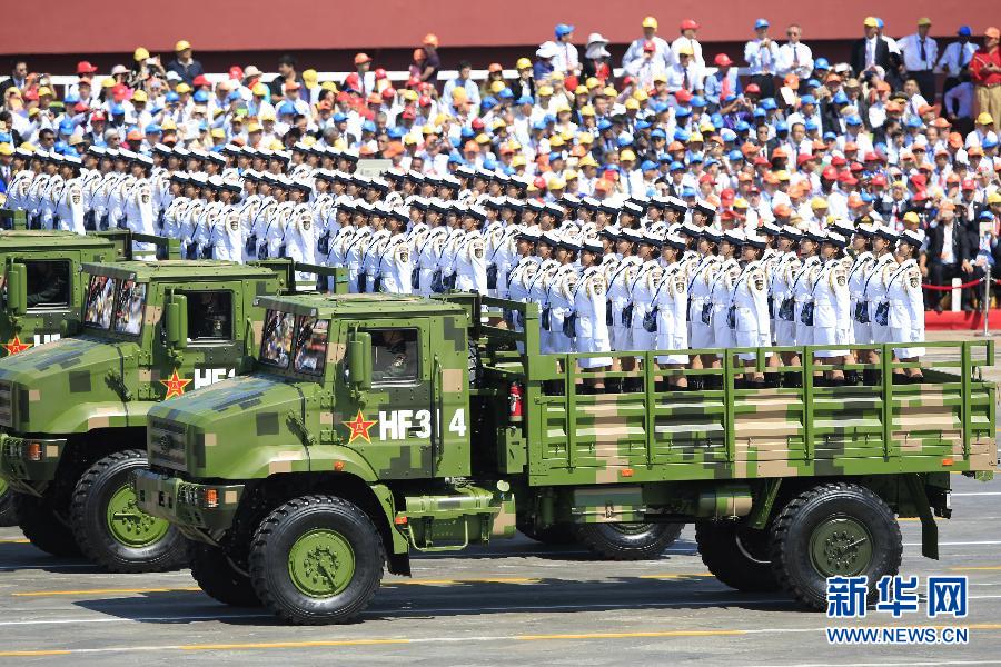 抗戰勝利日閱兵精彩瞬間