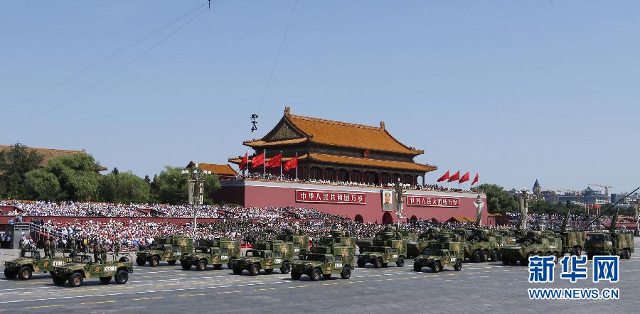 抗戰勝利日閱兵精彩瞬間