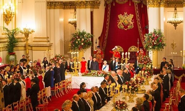 白金漢宮國宴都有啥?