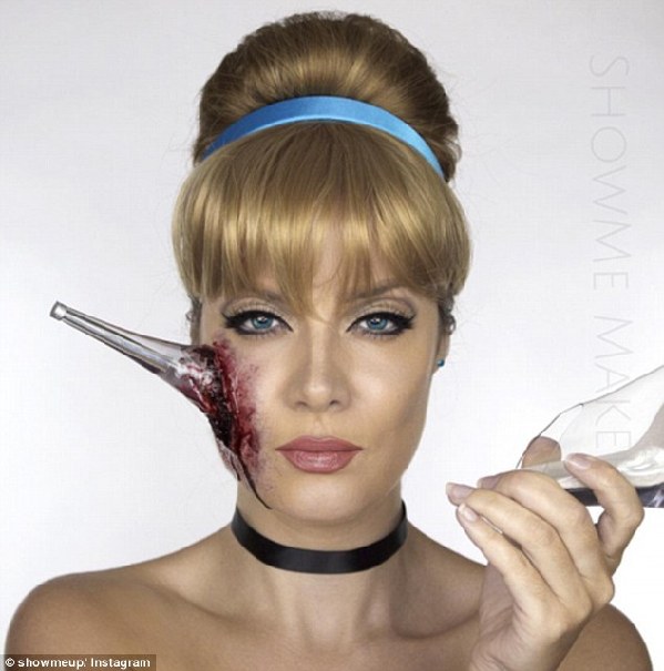 萬圣節來襲：化妝師讓迪士尼公主變身恐怖主角