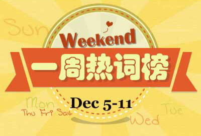 一周熱詞回顧(12.5-12.11)
