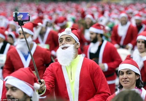 奔跑吧!圣誕老人