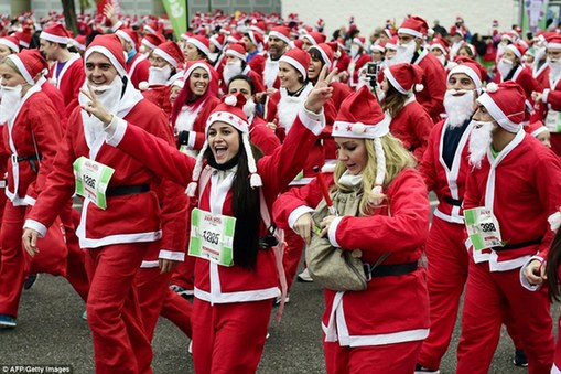 奔跑吧!圣誕老人