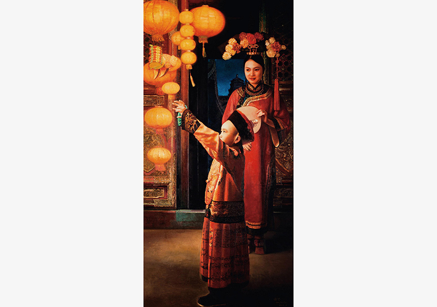 中國畫家筆下的春節(jié)（組圖）