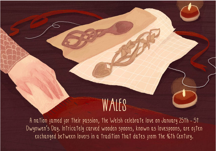 世界各地的15種情人節風俗（組圖）