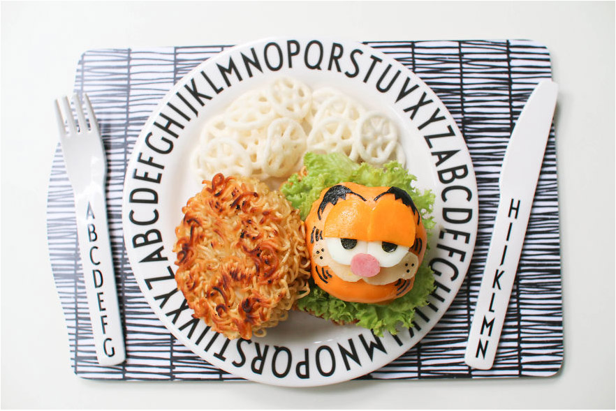 吃貨福利：當卡通人物變成愛心便當（組圖）