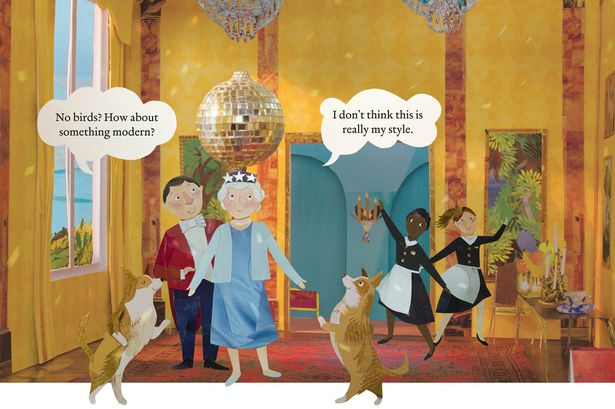 英國女王化身兒童繪本卡通人物萌萌噠(組圖)