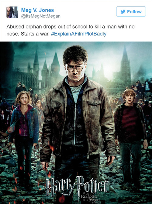 外國網友用1句話賤賤地總結1部電影 笑哭！