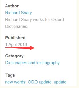 牛津詞典網站發布“愚人節新詞”