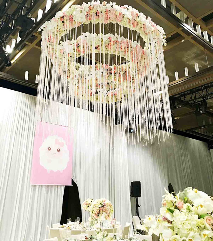 汪峰章子怡為愛女辦百日宴 合照首度曝光（組圖）