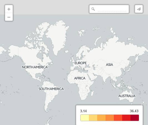 七幅地圖帶你從七個(gè)角度看世界