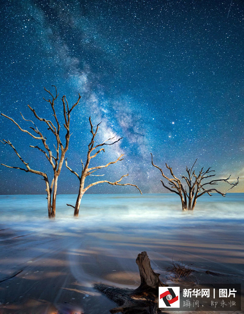 攝影師捕捉美國各地絕美銀河夜景 熠熠星空令人沉醉（組圖）