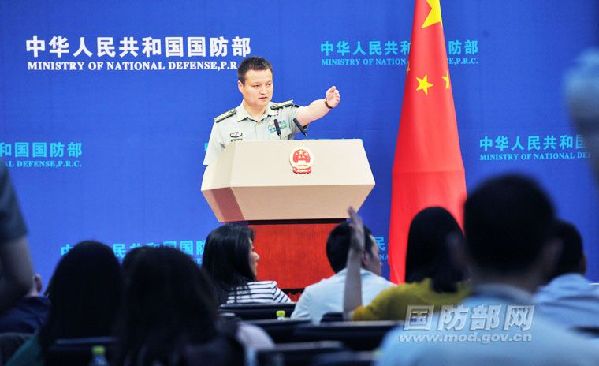 關于南海問題,我國軍方的霸氣回應
