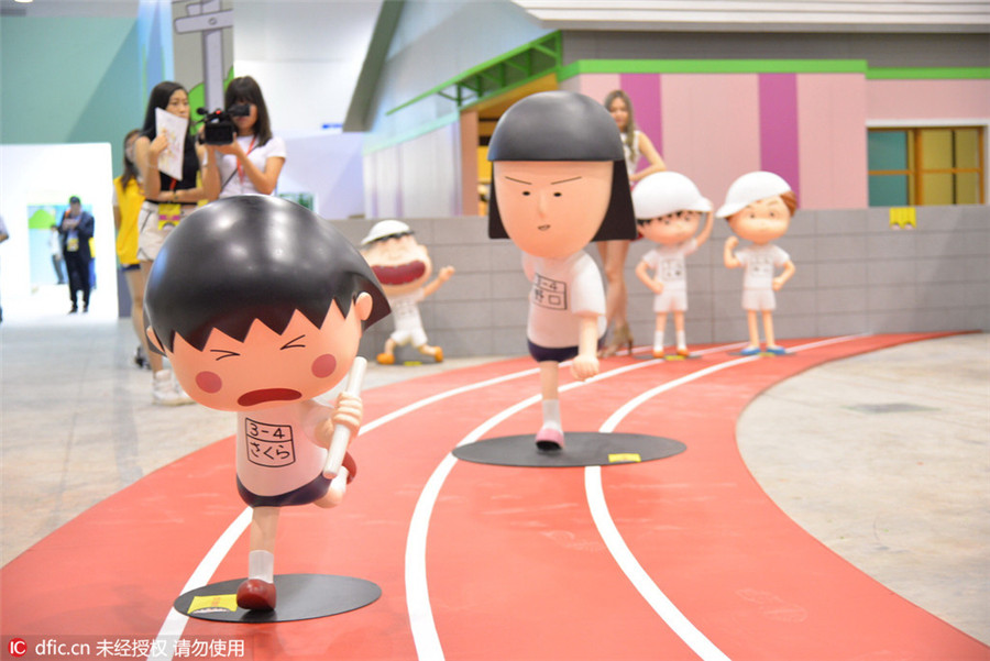 來澳門看櫻桃小丸子動畫25周年特展（組圖）