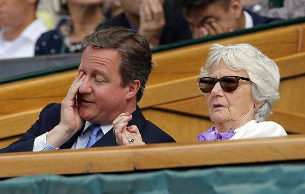 穆雷溫網稱霸為英國挽回顏面 現場名人觀眾驚喜交加(組圖)