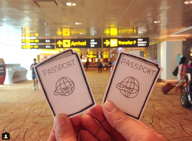 旅行時怎么秀恩愛更有新意?除了自拍還可以這么玩(組圖)