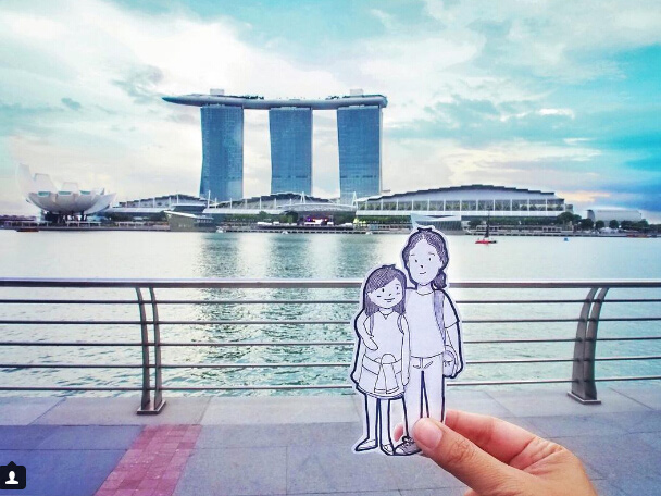 旅行時(shí)怎么秀恩愛更有新意？除了自拍還可以這么玩（組圖）