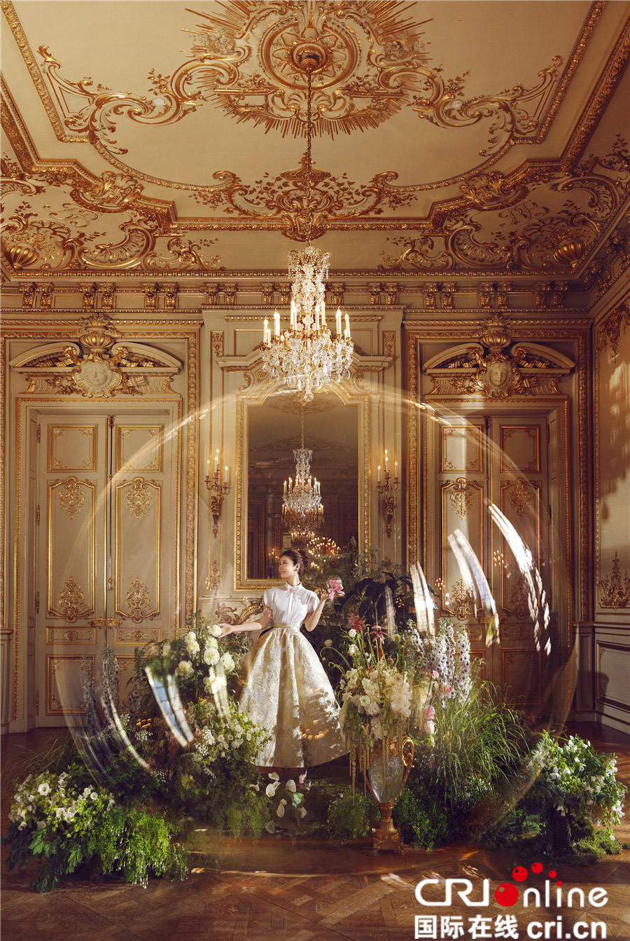 林心如婚前發唯美寫真 準新娘宛若花仙子（組圖）