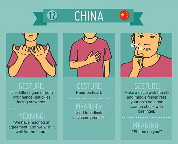 盤點各國常見手勢 教你如何表達(dá)贊美與感謝（組圖）