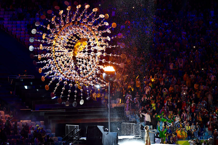 直擊里約奧運(yùn)閉幕式：再見(jiàn)，里約！你好，東京！（組圖）