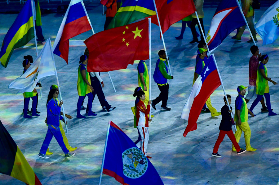 直擊里約奧運閉幕式：再見，里約！你好，東京！（組圖）