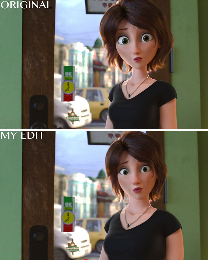 分不清哪樣更美：當卡通人物被“正常化”……（組圖）