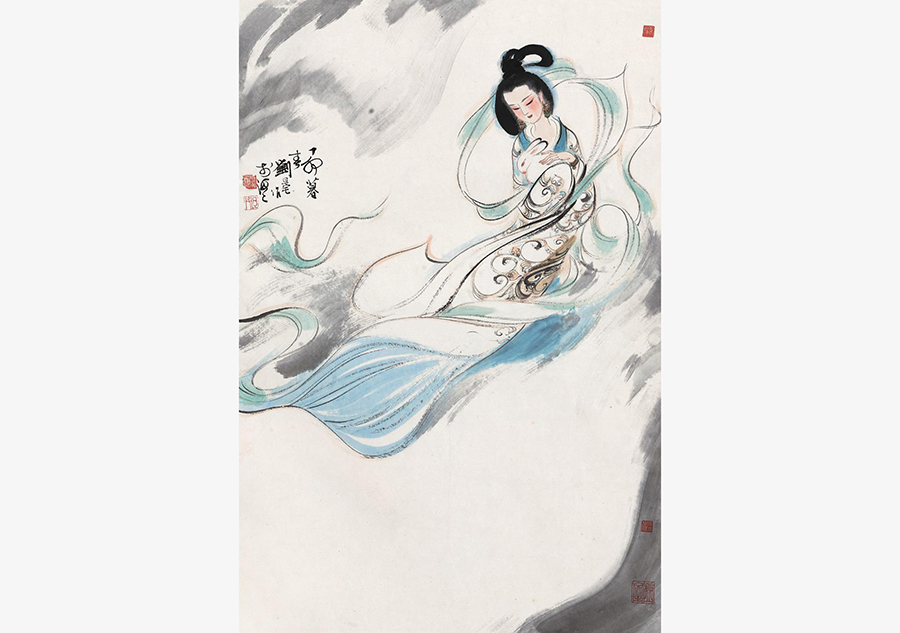 中國(guó)畫(huà)家筆下的嫦娥（組圖）