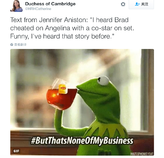 皮特朱莉離婚了，外國網友竟然high上天（組圖）