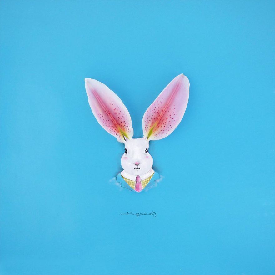 我用花瓣、果子、棉花糖變出了童話世界（組圖）