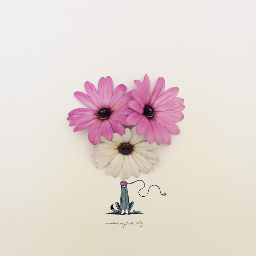 我用花瓣、果子、棉花糖變出了童話世界（組圖）