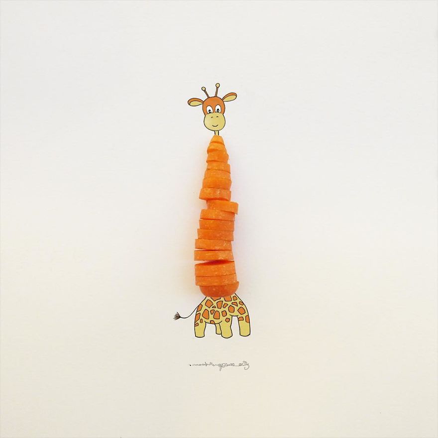 我用花瓣、果子、棉花糖變出了童話世界（組圖）