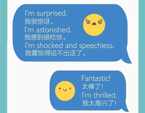 一圖知曉網絡上常見的表情符號用英語怎么說？