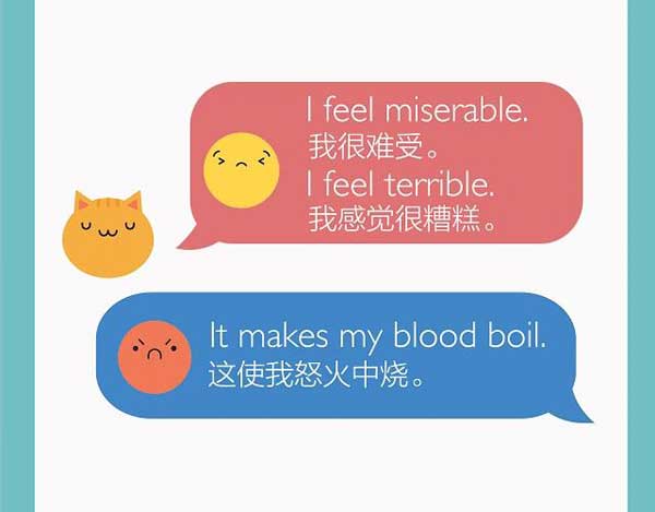 一圖知曉網絡上常見的表情符號用英語怎么說？